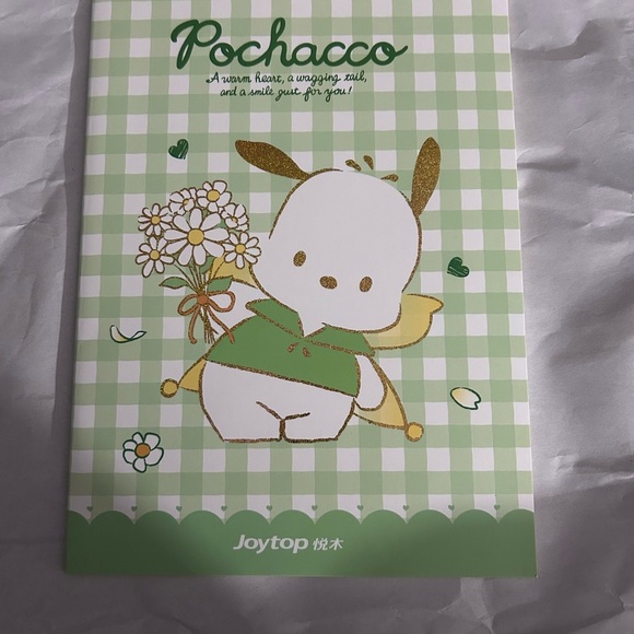 Pochacco Notebook and Pen Set NWT - Picture 5 of 5